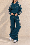 Casual Waffle Knit Lounge Set