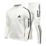 Striped Zip Up Cargo Tracksuit