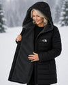 Fleece Lined Quilted Coat