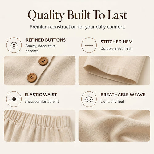 Everyday Comfort Casual Outfit Set
